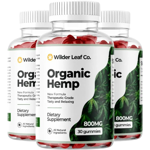 Wilder Leaf Organic Gummies bottle